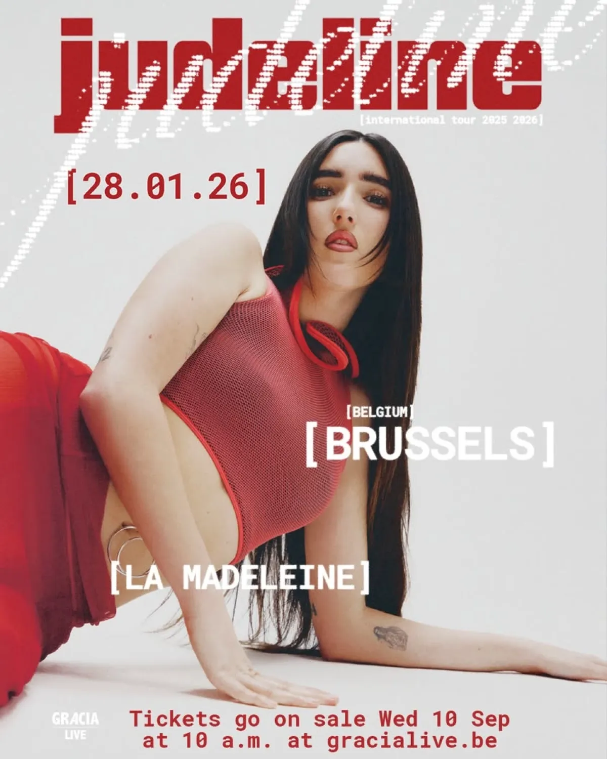 Billets Judeline (La Madeleine Bruxelles - Bruxelles)