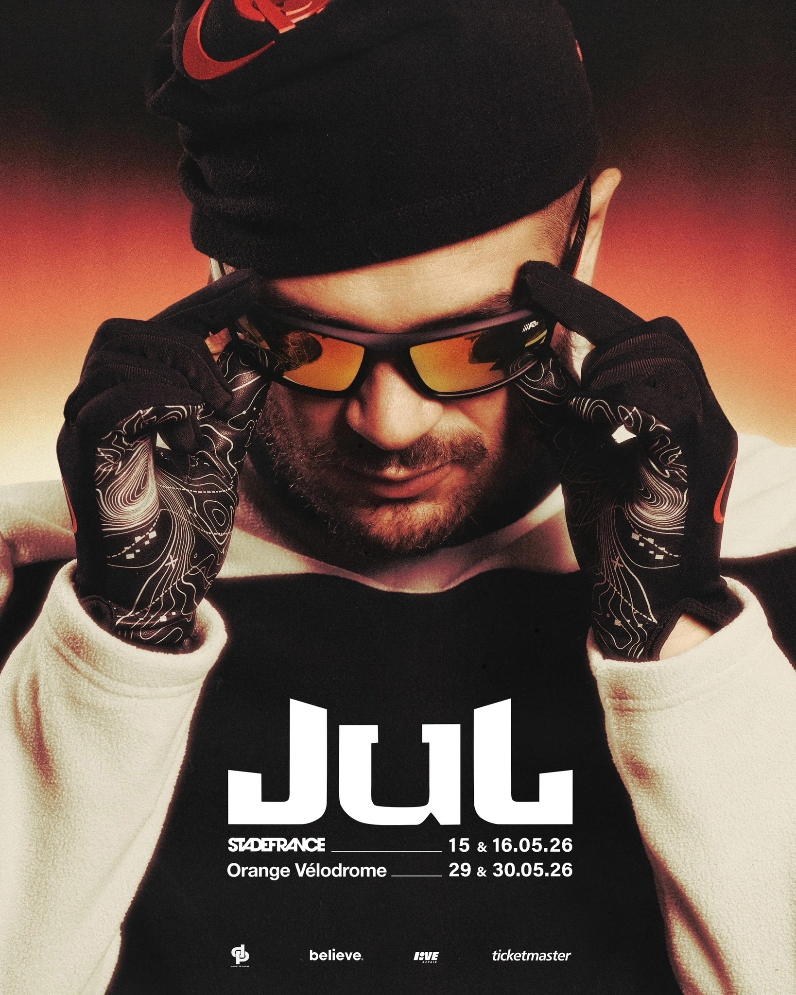 Billets Jul (Orange Velodrome - Marseille)