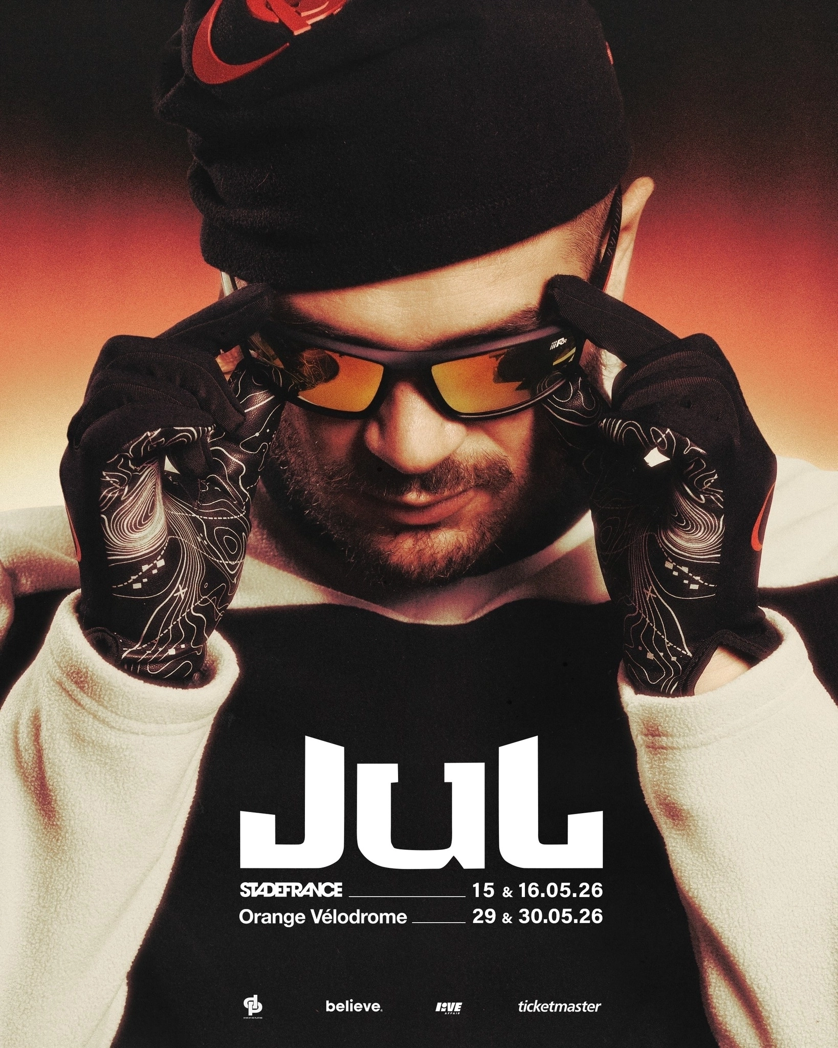 Billets Jul (Orange Velodrome - Marseille)