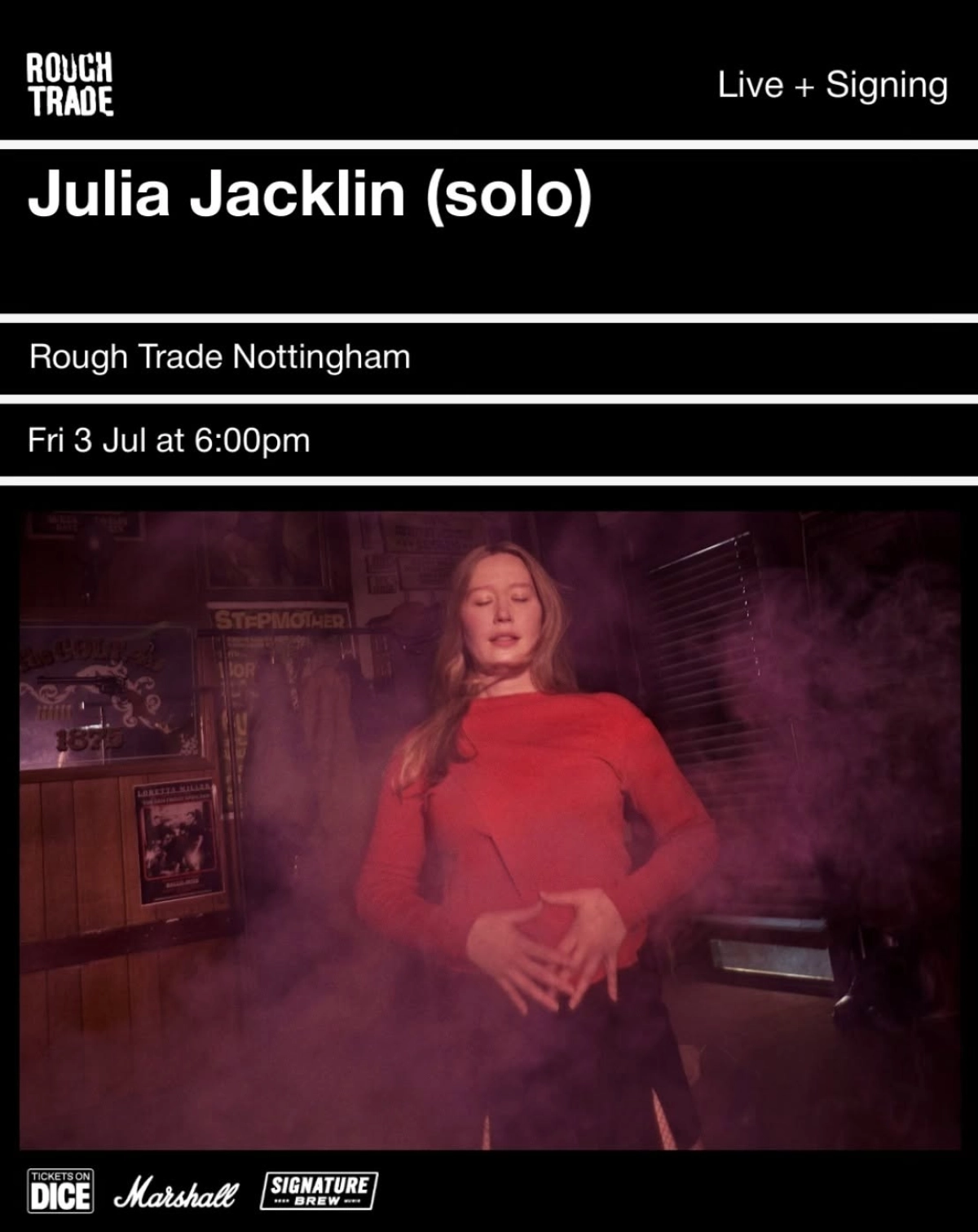 Julia Jacklin in der Rough Trade Nottingham Tickets