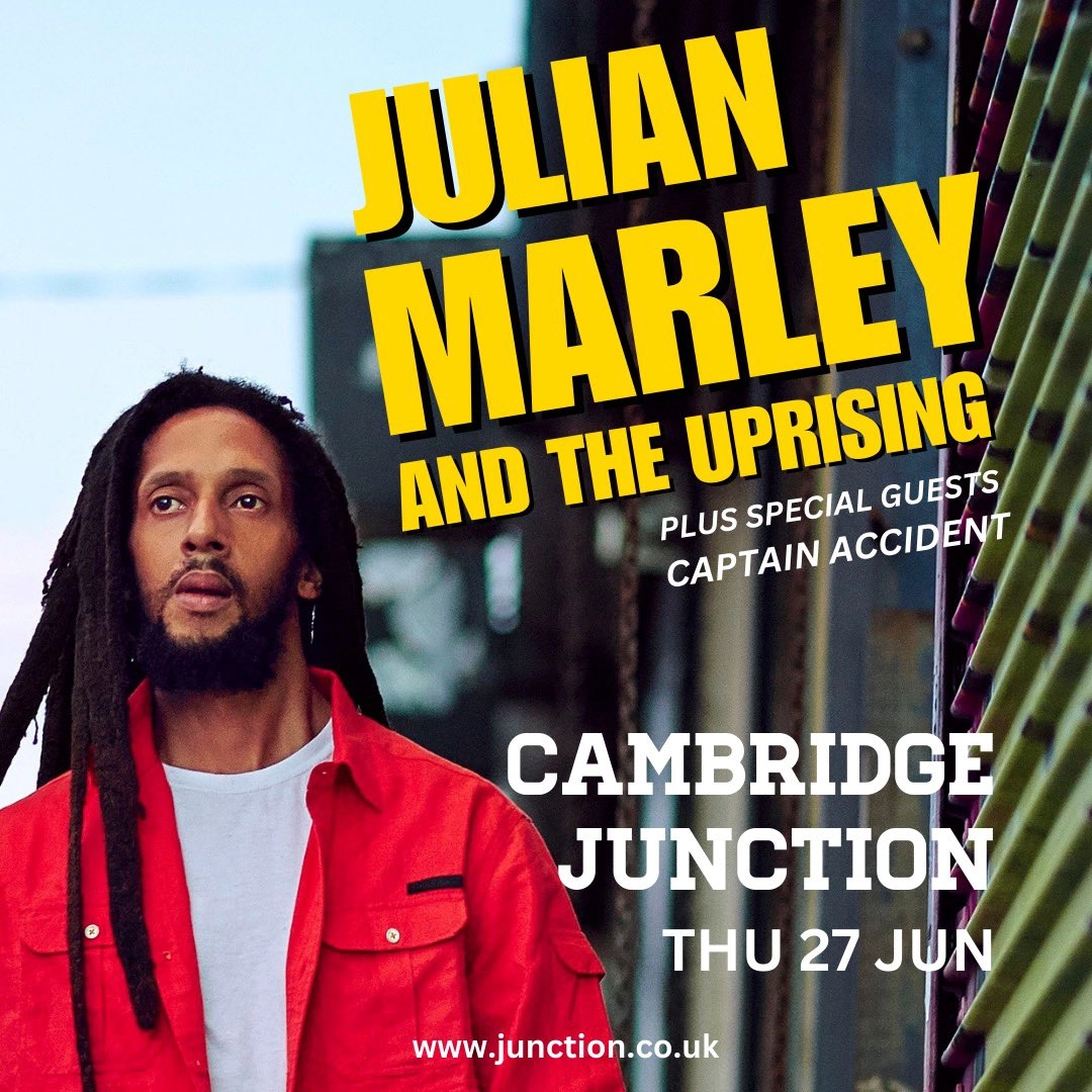 Julian Marley and The Uprising at Cambridge Junction Tickets