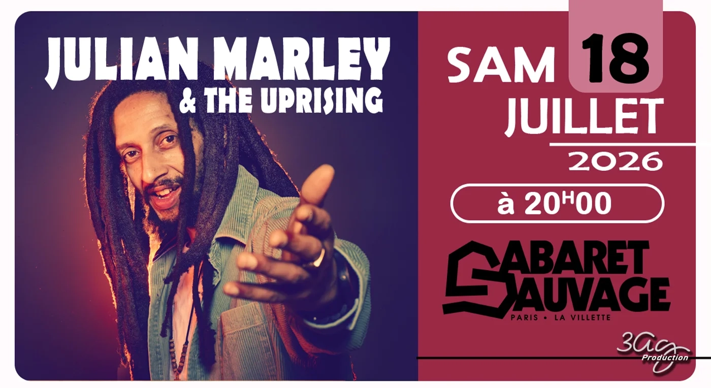 Julian Marley at Cabaret Sauvage Tickets