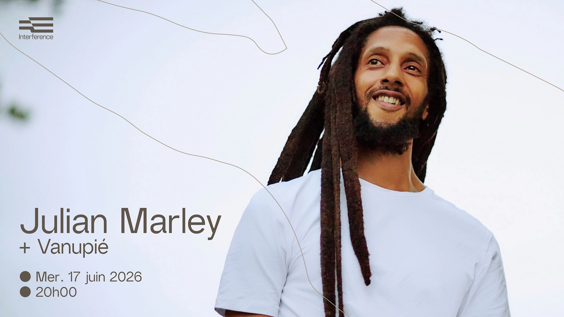 Julian Marley at Interference Tickets