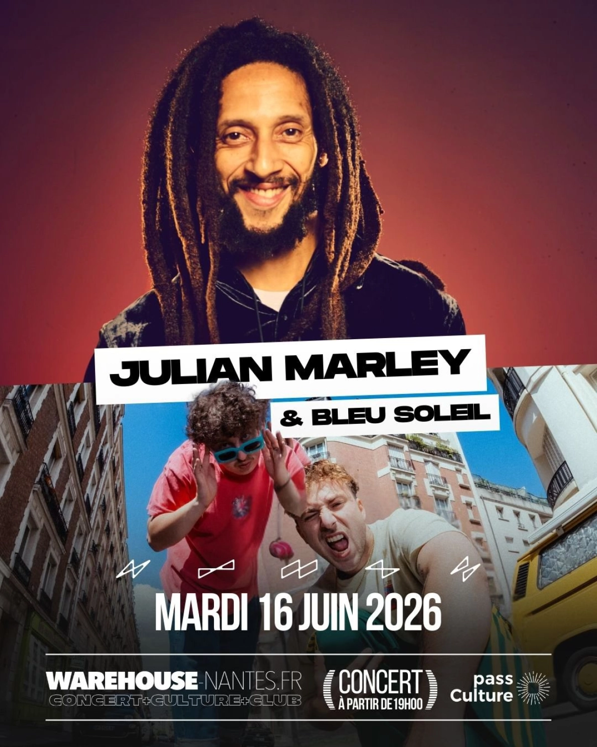 Julian Marley en Warehouse Nantes Tickets