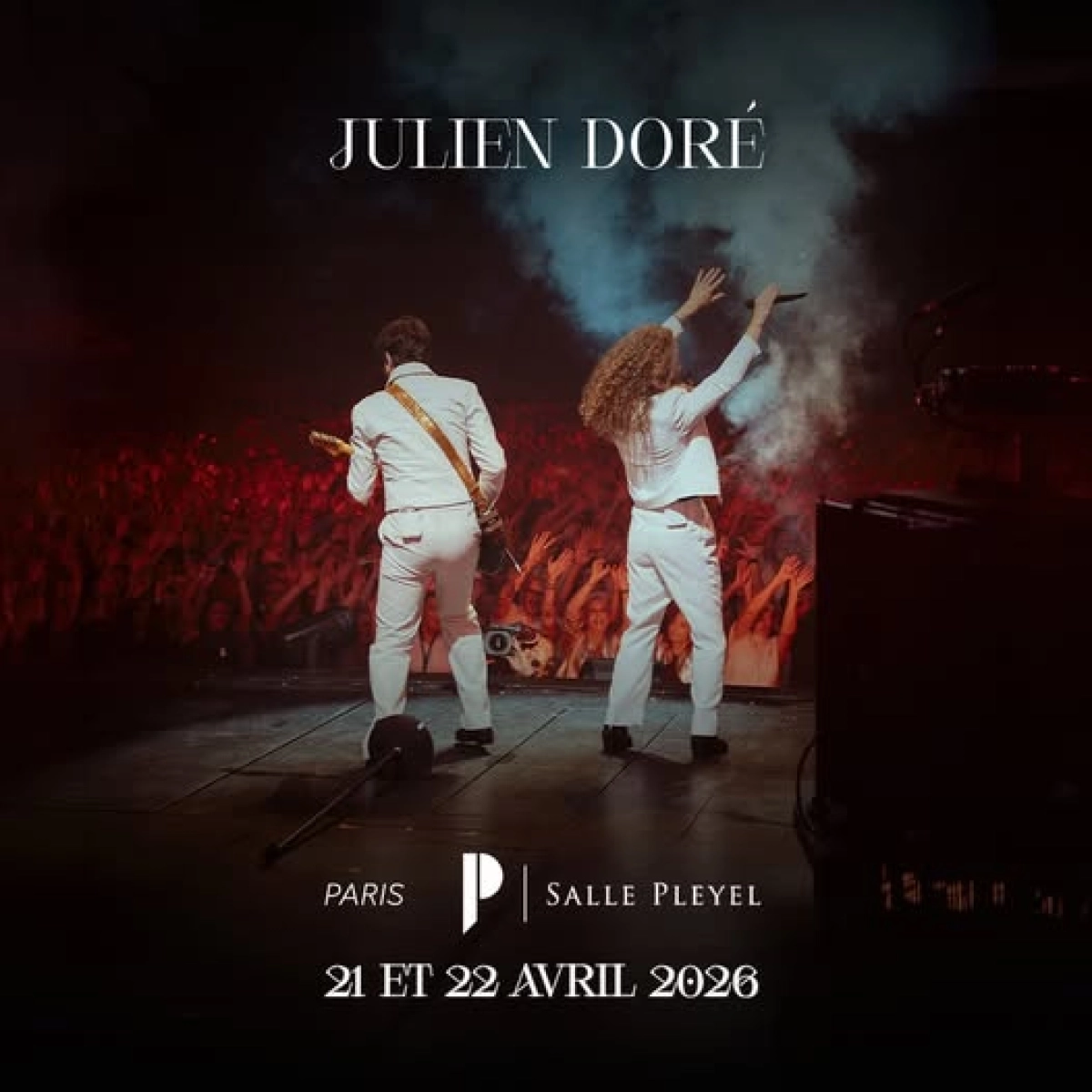 Billets Julien Doré (Salle Pleyel - Paris)