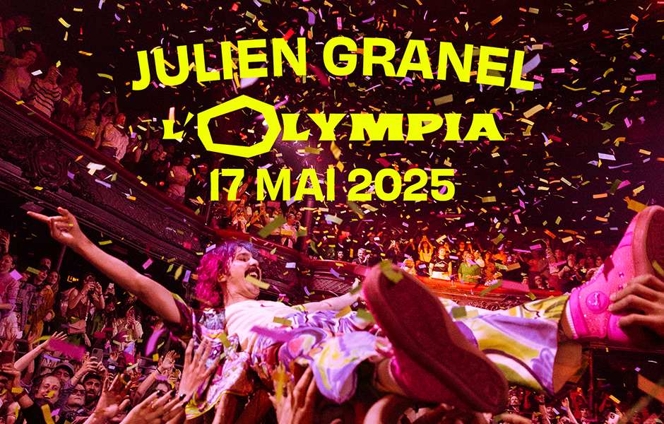 Julien Granel al Olympia Tickets