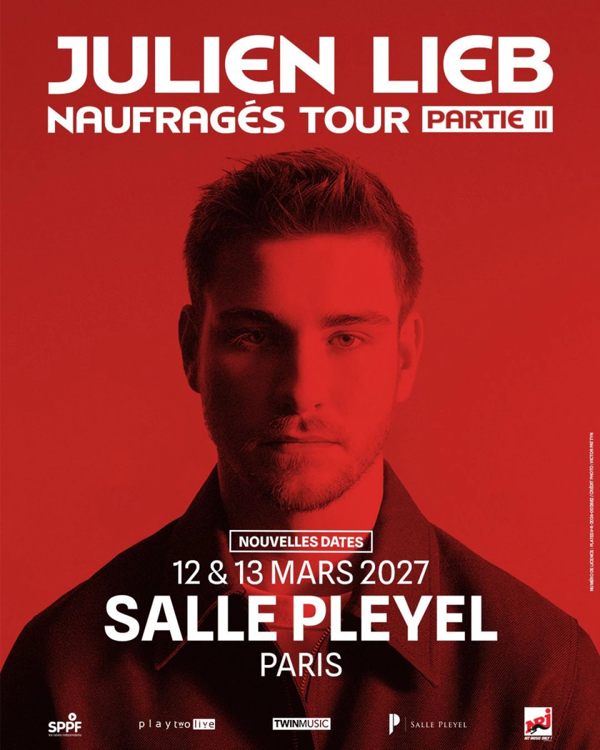 Billets Julien Lieb (Salle Pleyel - Paris)