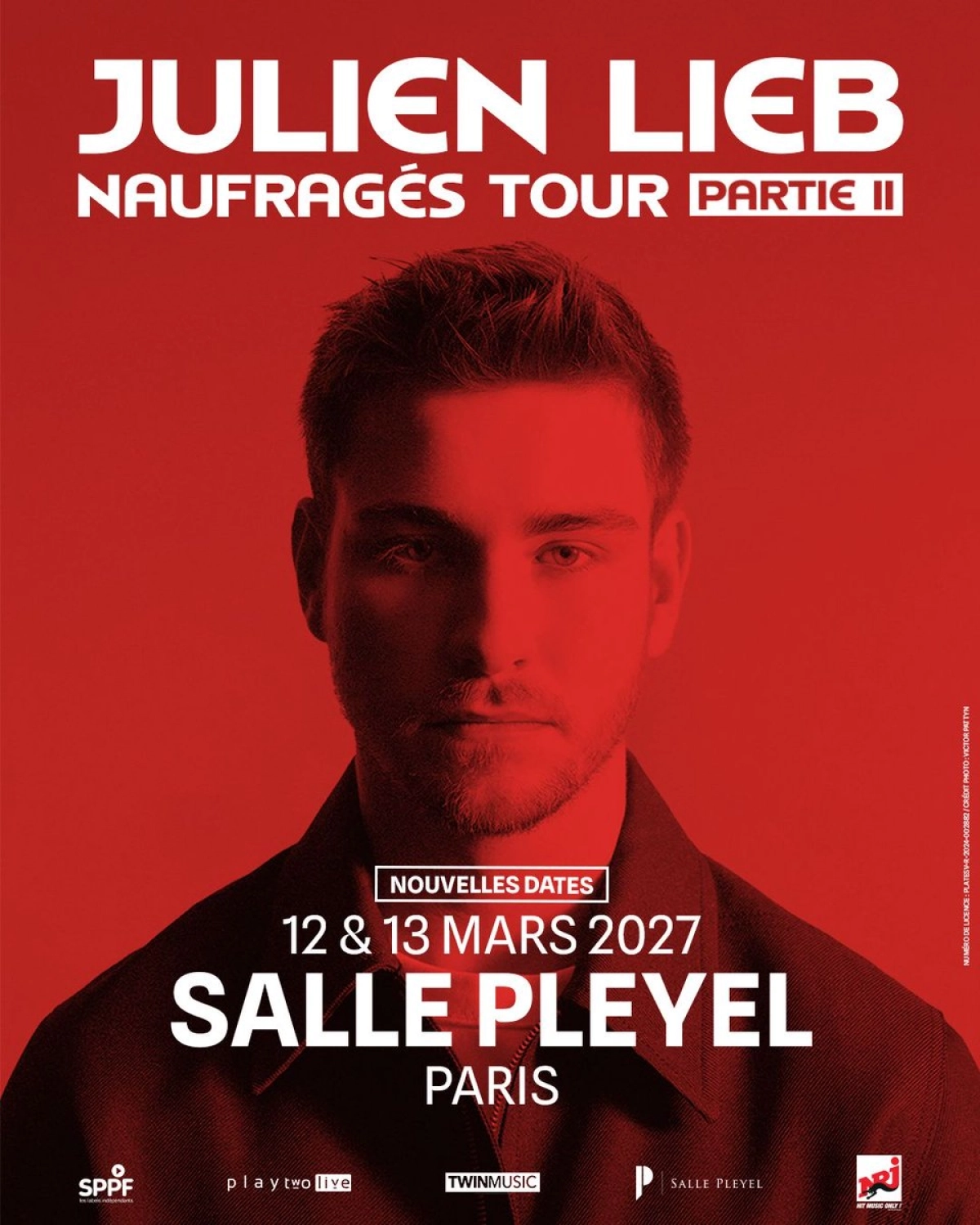 Billets Julien Lieb (Salle Pleyel - Paris)