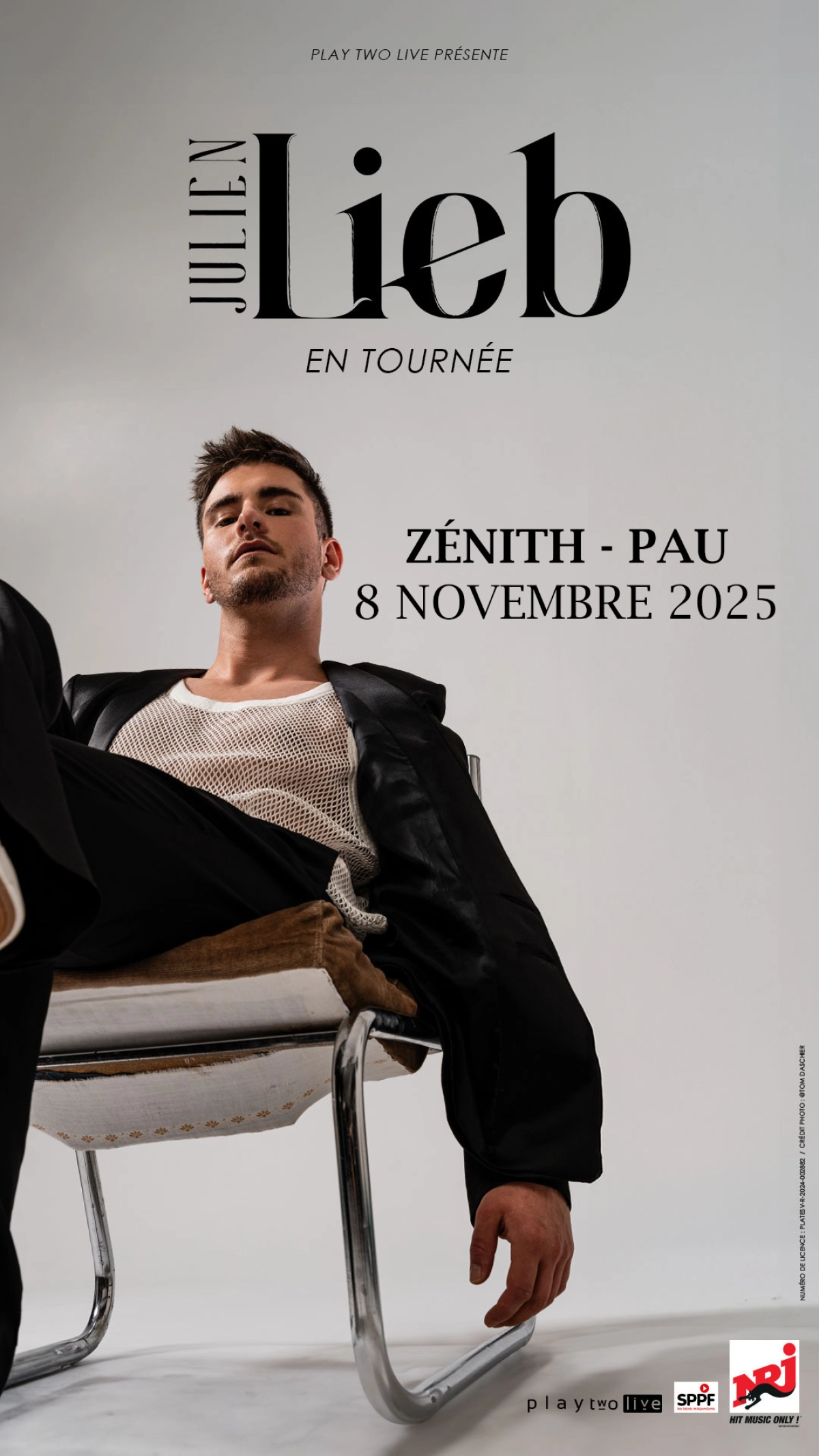 Billets Julien Lieb (Zenith Pau - Pau)