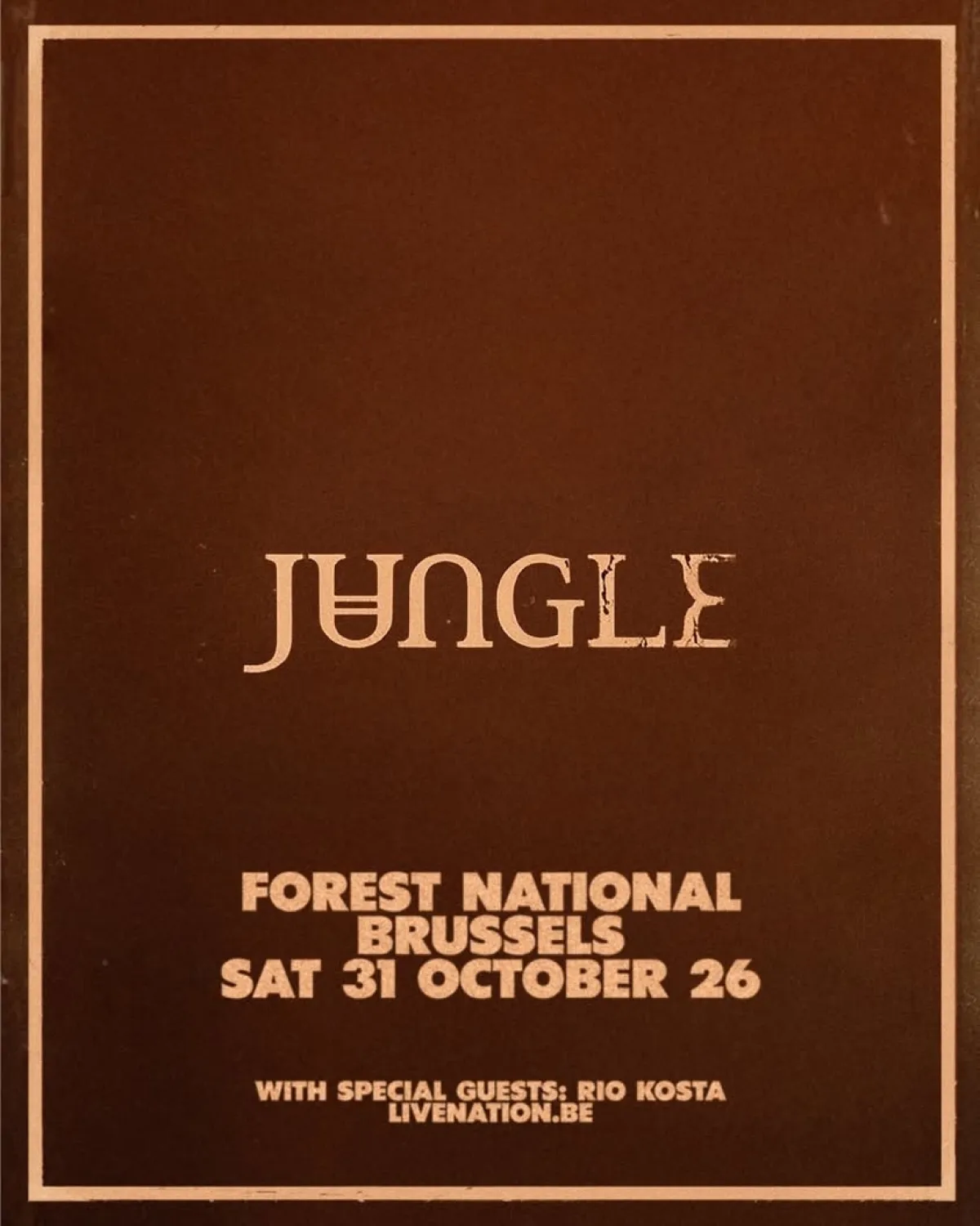 Billets Jungle (Forest National - Bruxelles)