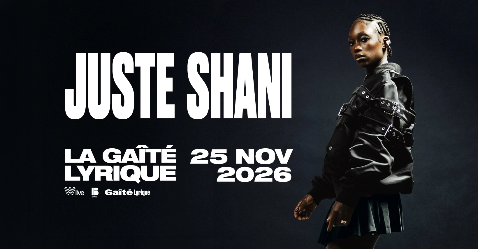 Juste Shani at La Gaité Lyrique Tickets