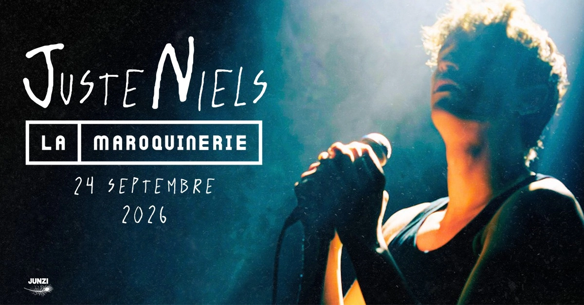Justeniels en La Maroquinerie Tickets