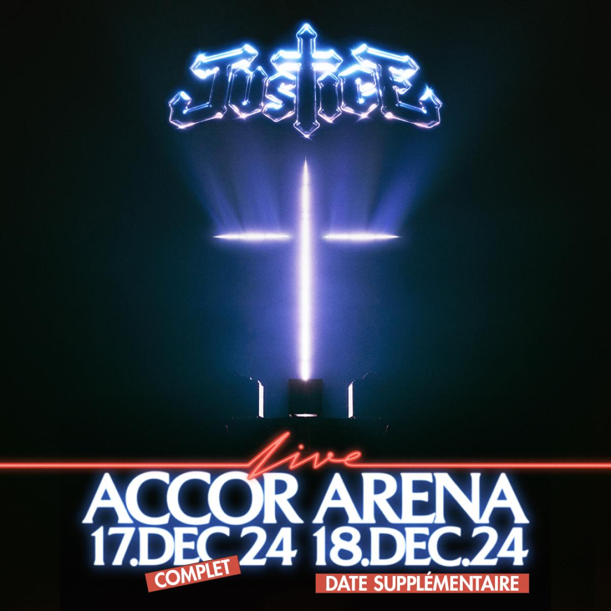 Justice at Accor Arena Tickets