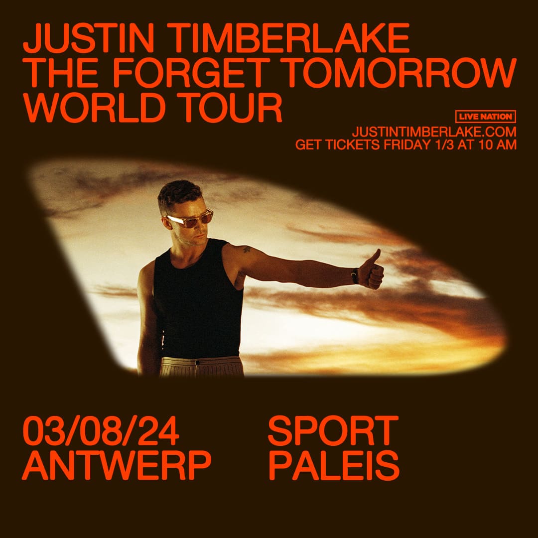 Justin Timberlake en Sportpaleis Amberes Tickets