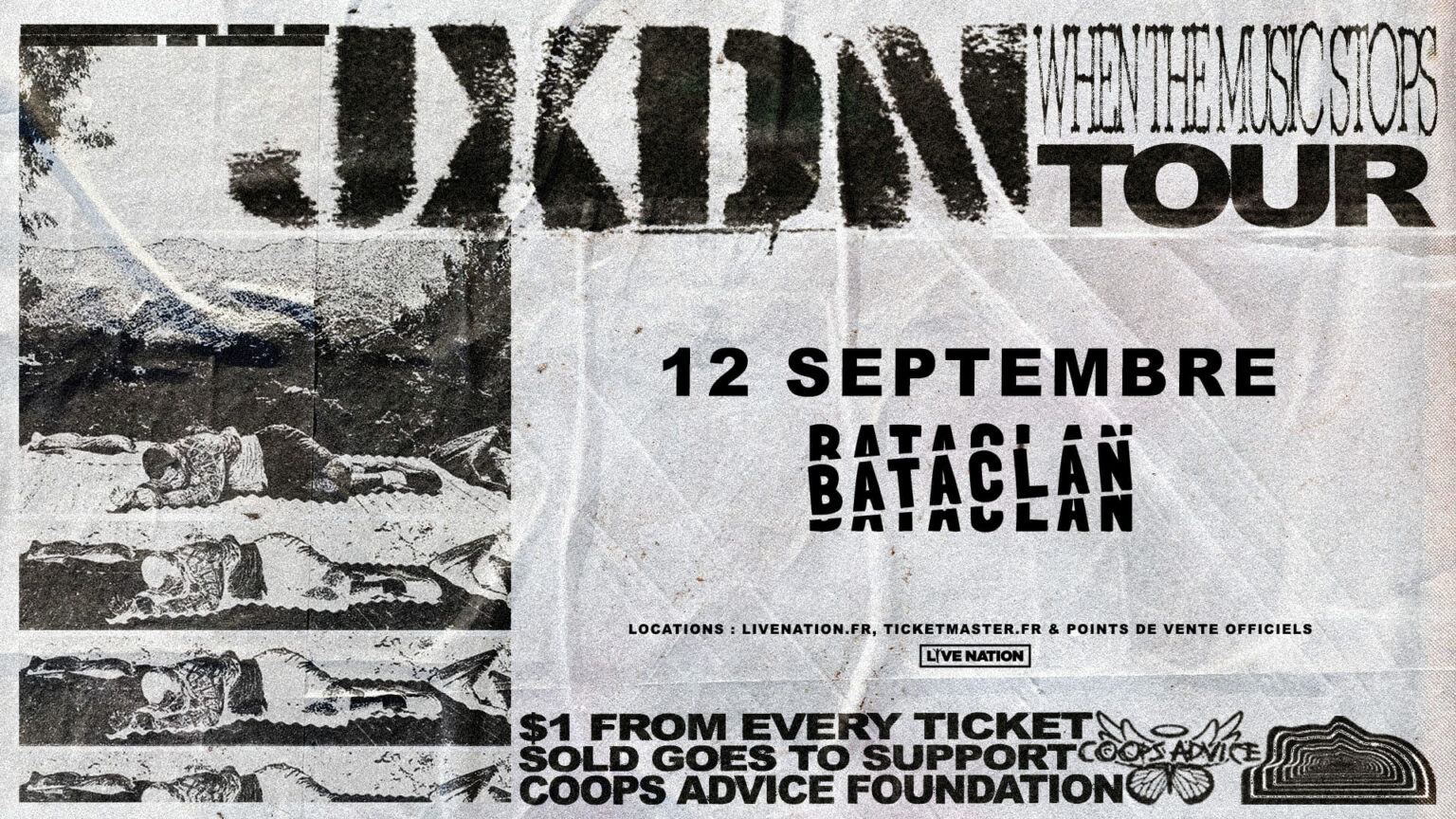 Jxdn en Bataclan Tickets