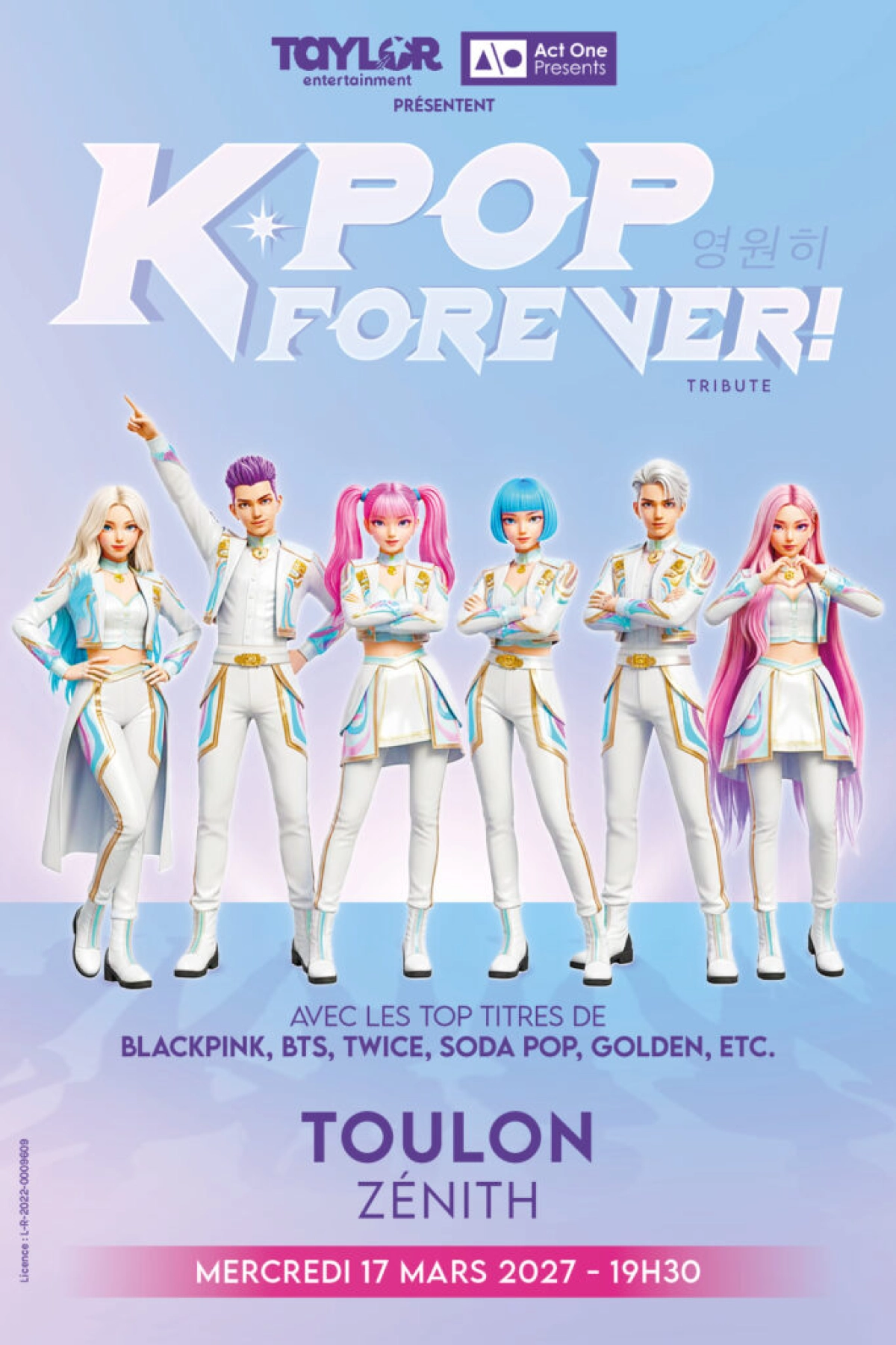 Billets K-Pop Forever (Zenith Omega Toulon - Toulon)