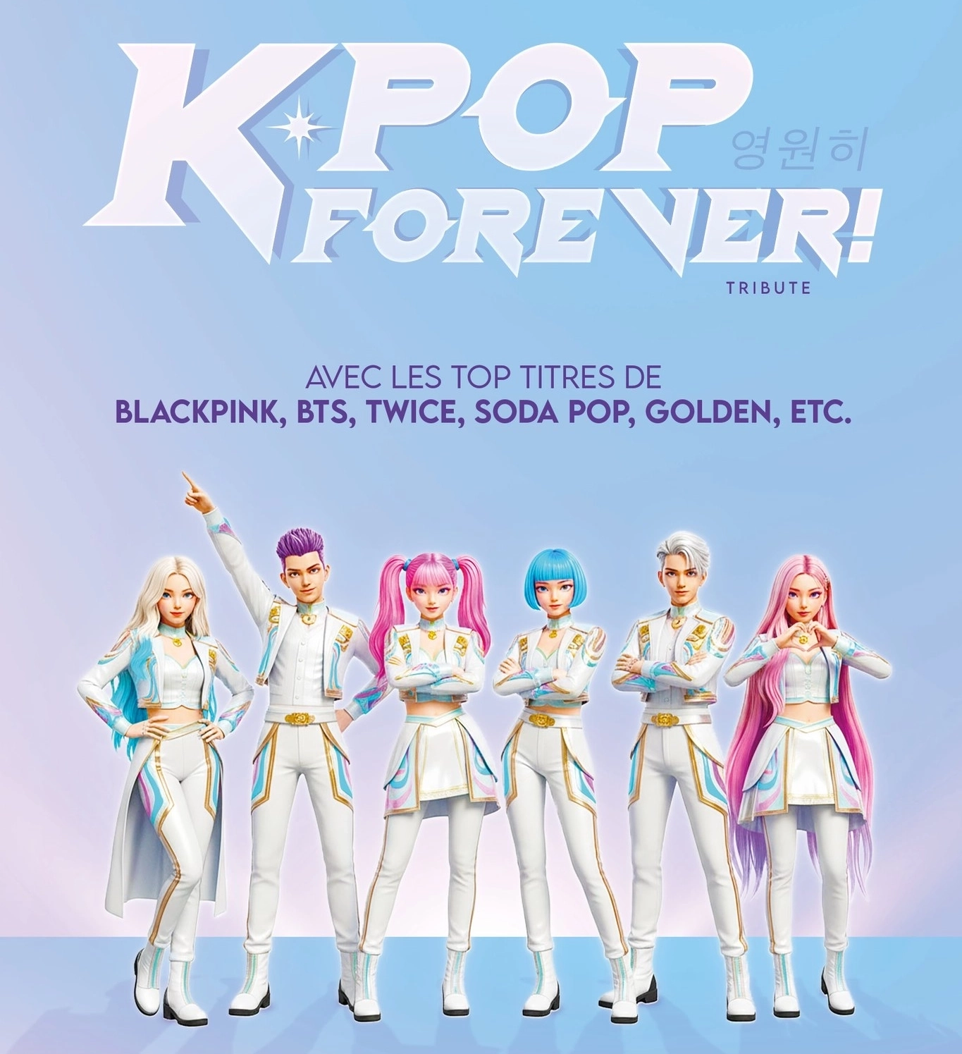 Billets K-Pop Forever (Zenith Saint Etienne - Saint Etienne)