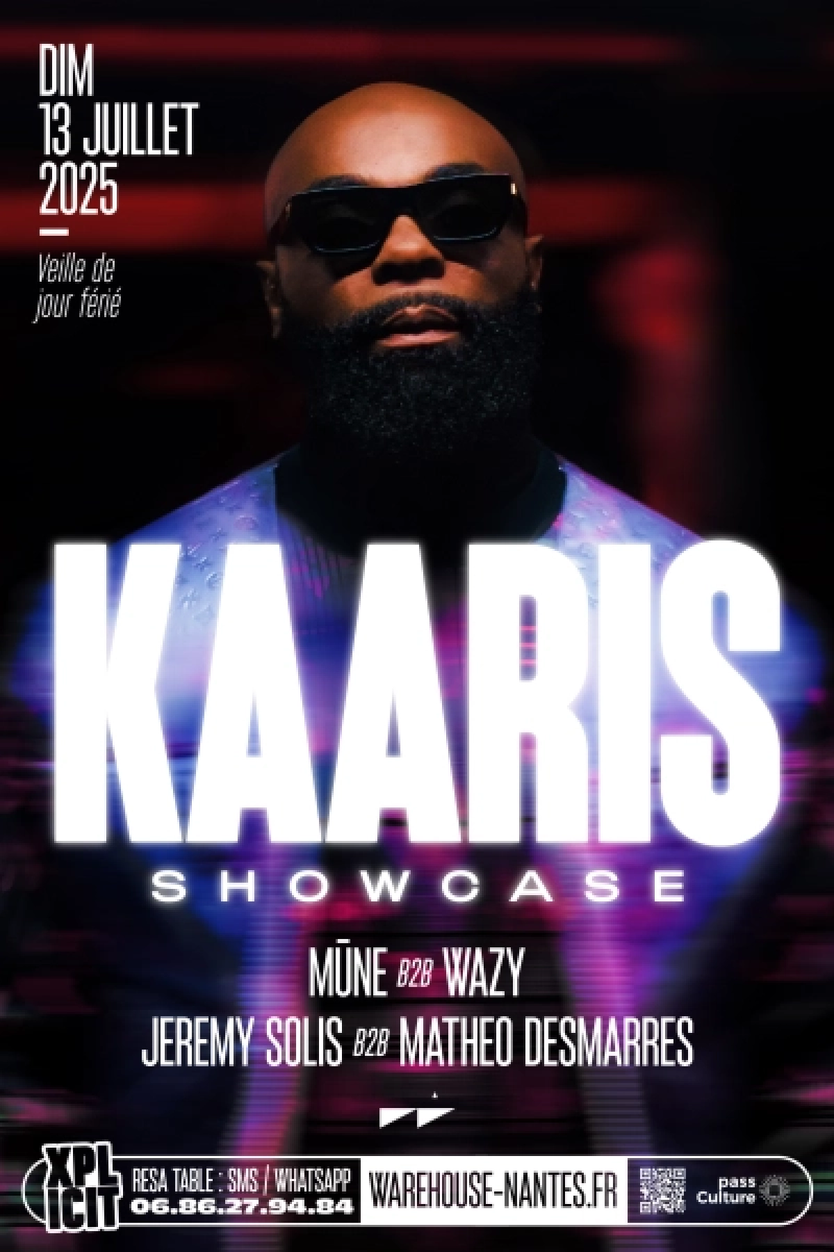 Billets Kaaris En Showcase (Warehouse Nantes - Nantes)