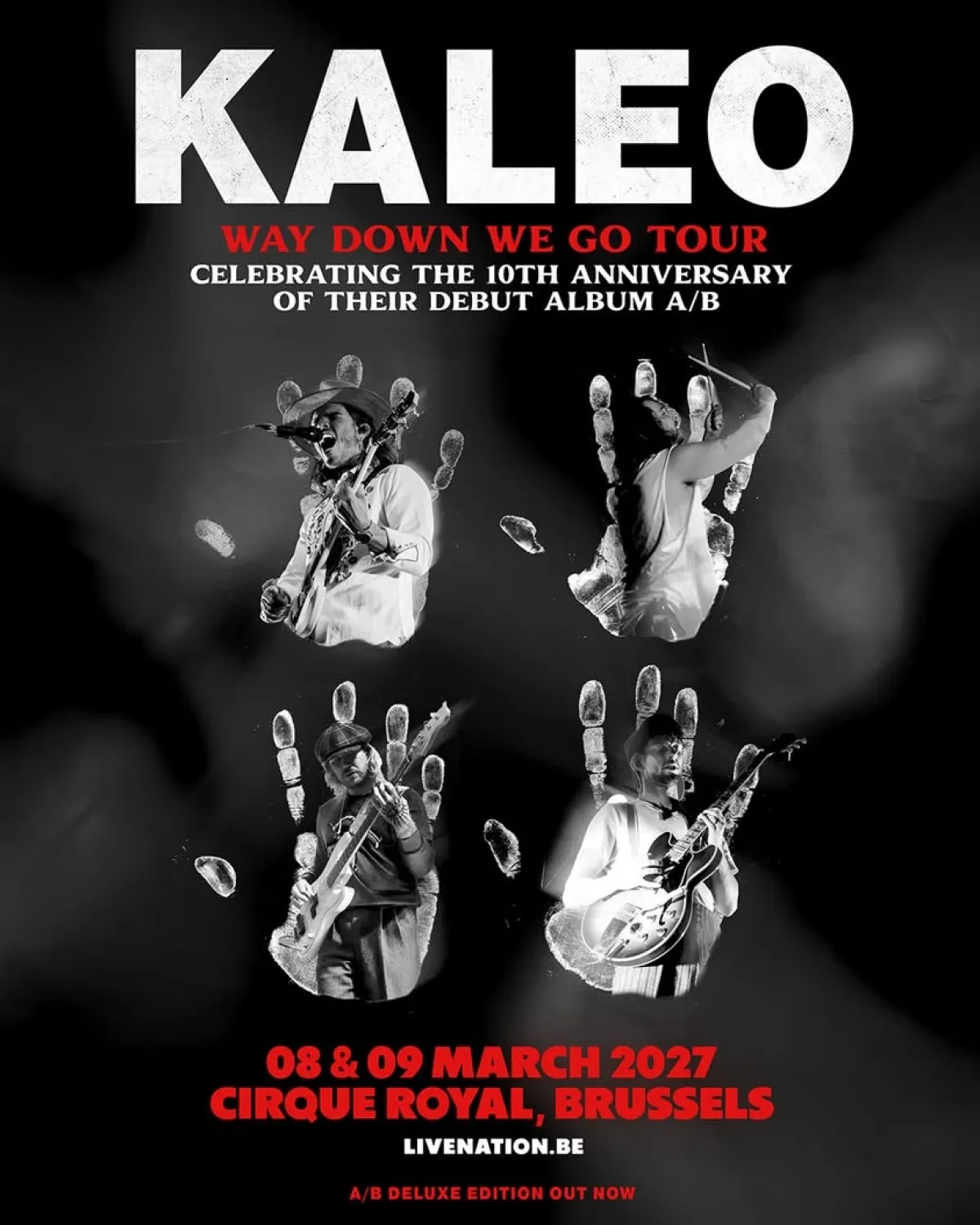 Billets Kaleo (Cirque Royal Bruxelles - Bruxelles)