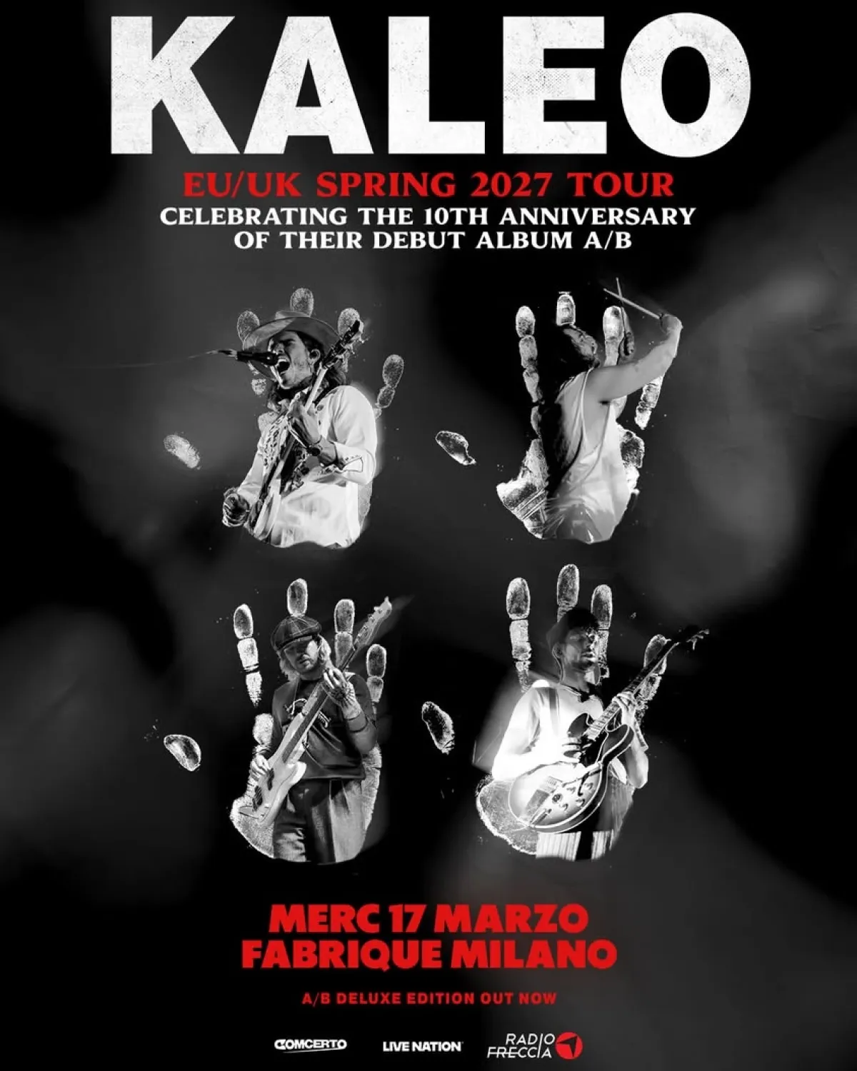 Billets Kaleo (Fabrique Milano - Milan)