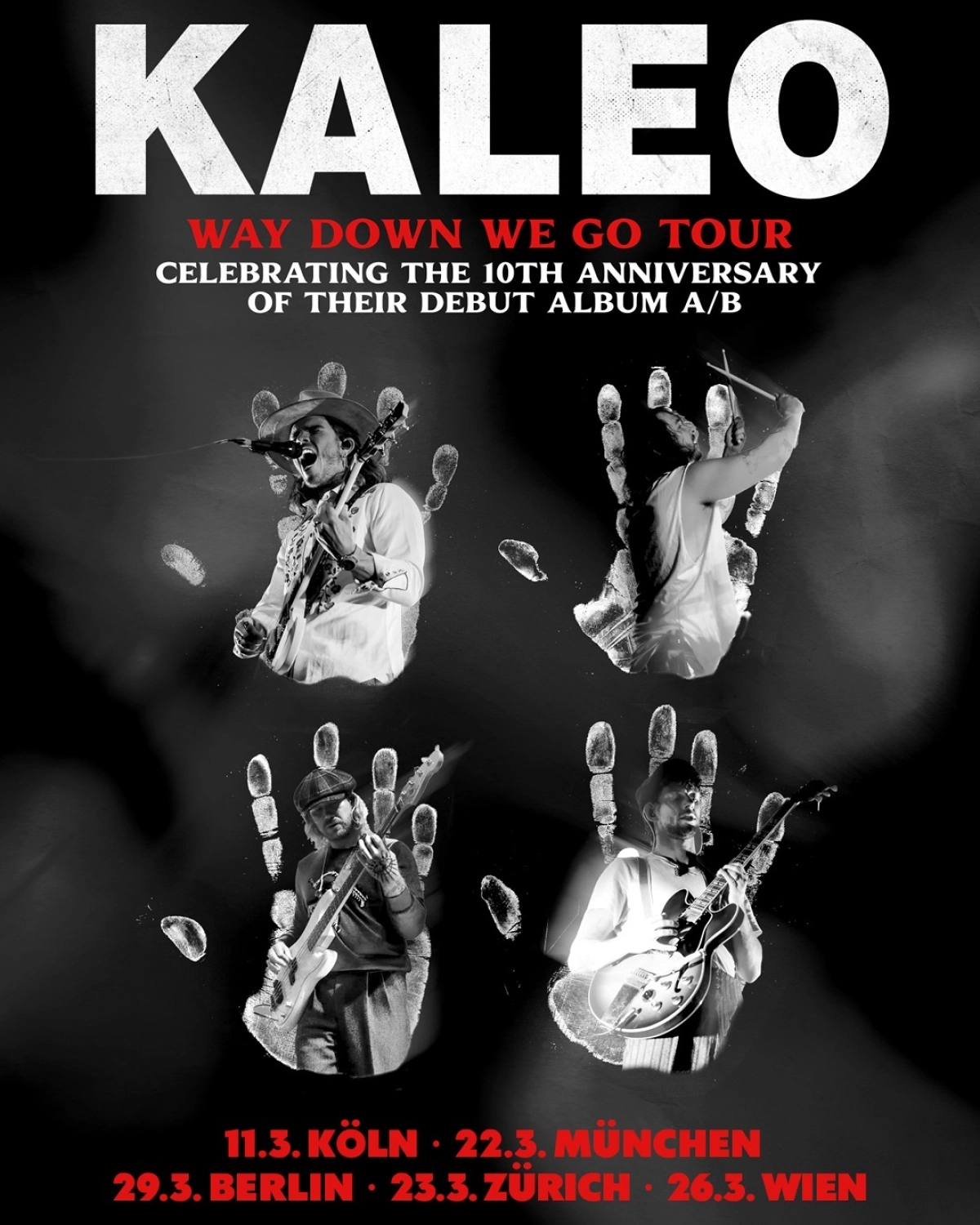 Billets Kaleo (Palladium Koln - Cologne)
