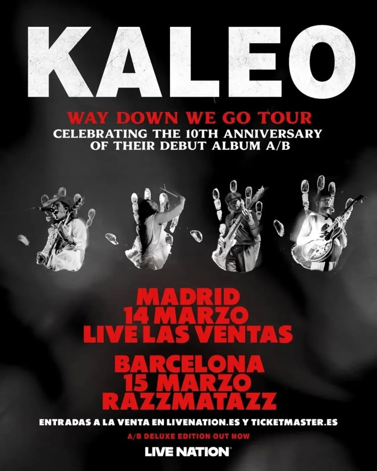 Billets Kaleo (Plaza de Toros de Las Ventas - Madrid)