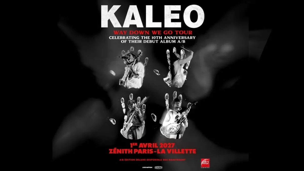 Billets Kaleo (Zenith Paris - Paris)
