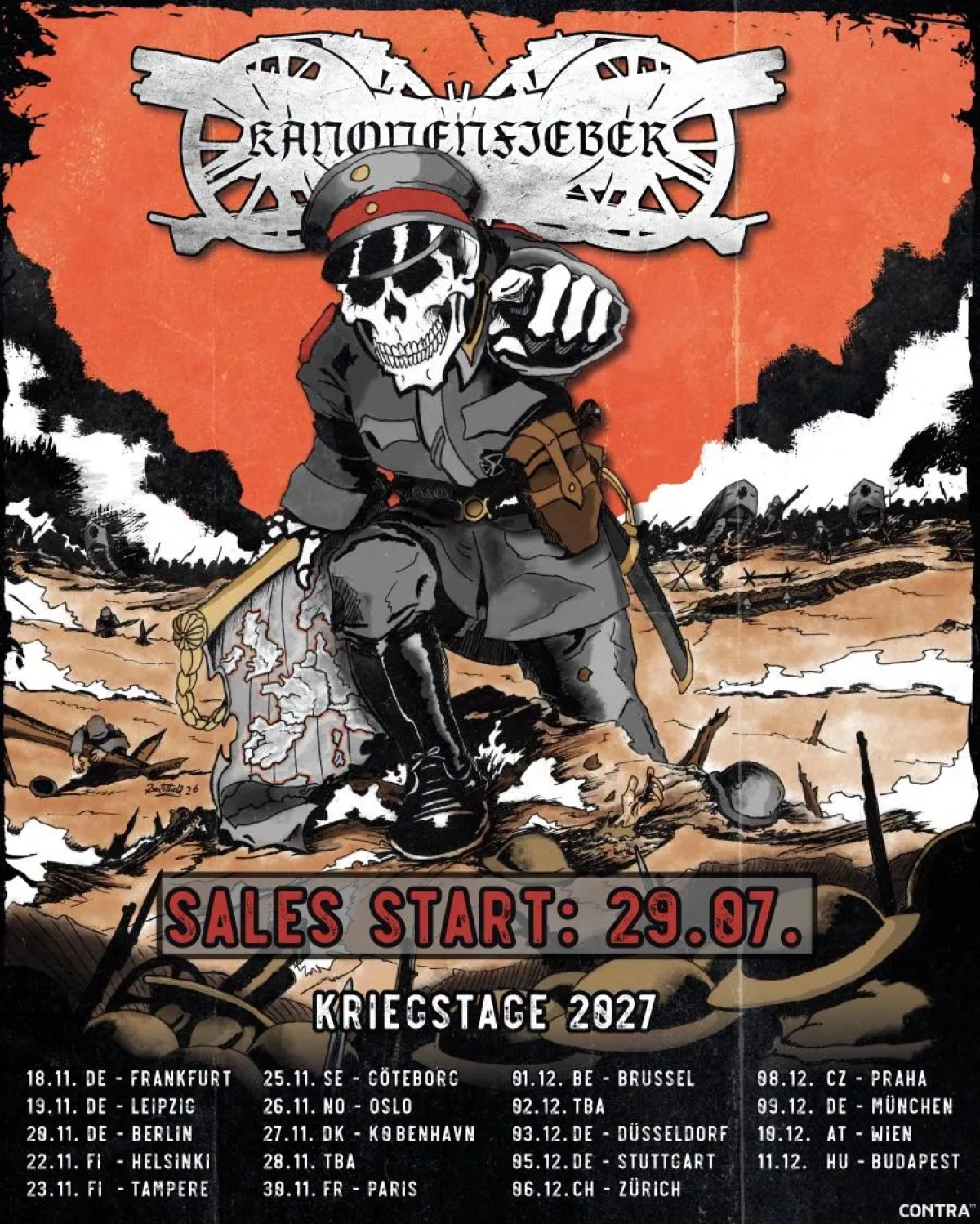 Billets Kanonenfieber (Bataclan - Paris)