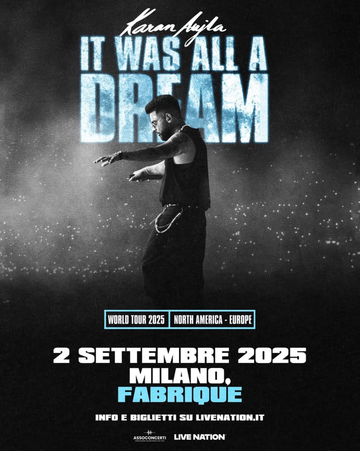 Billets Karan Aujla (Fabrique Milano - Milan)