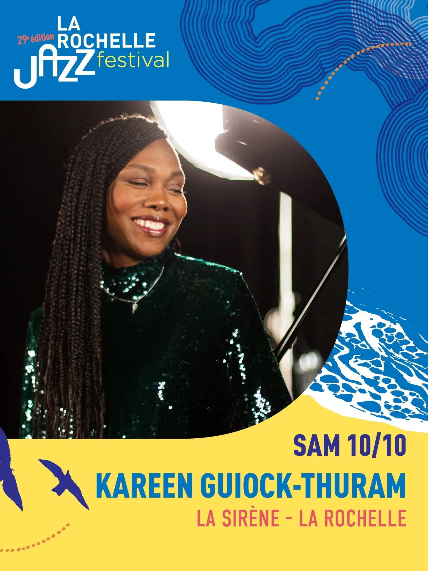 Kareen Guiock-Thuram at La Sirene Tickets