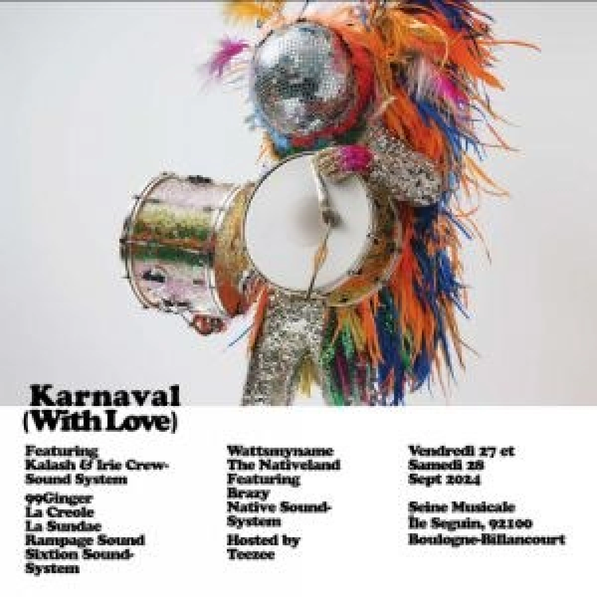 Karnaval in der La Seine Musicale Tickets