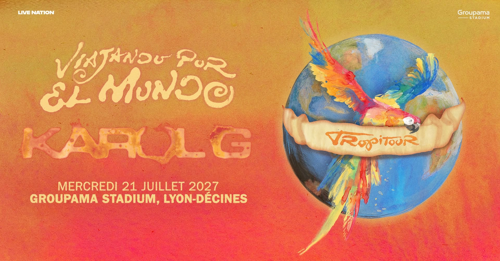 Billets Karol G (Groupama Stadium - Lyon)