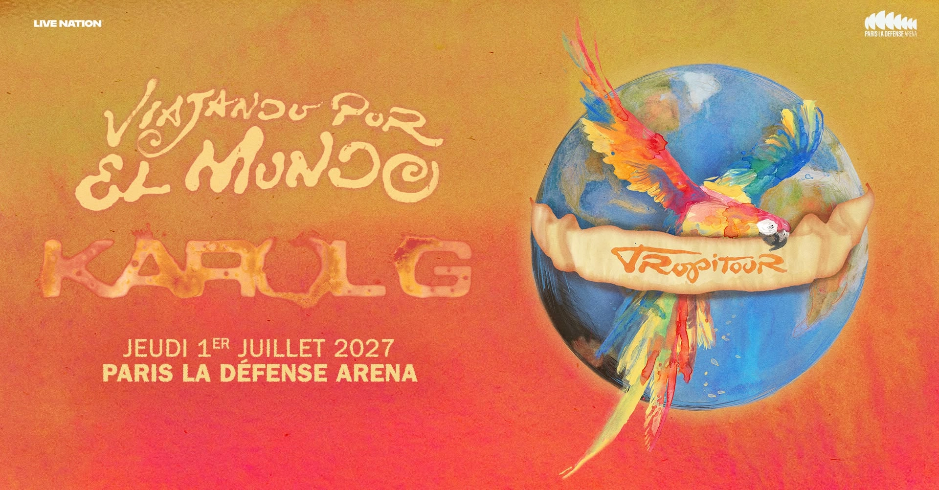 Billets Karol G (Paris La Defense Arena - Paris)