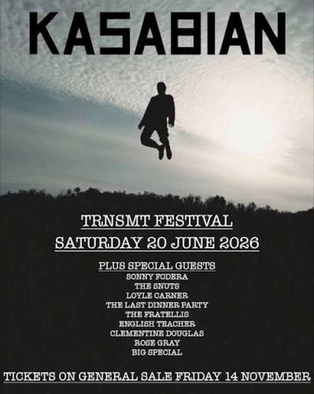 Kasabian at Glasgow Green Tickets