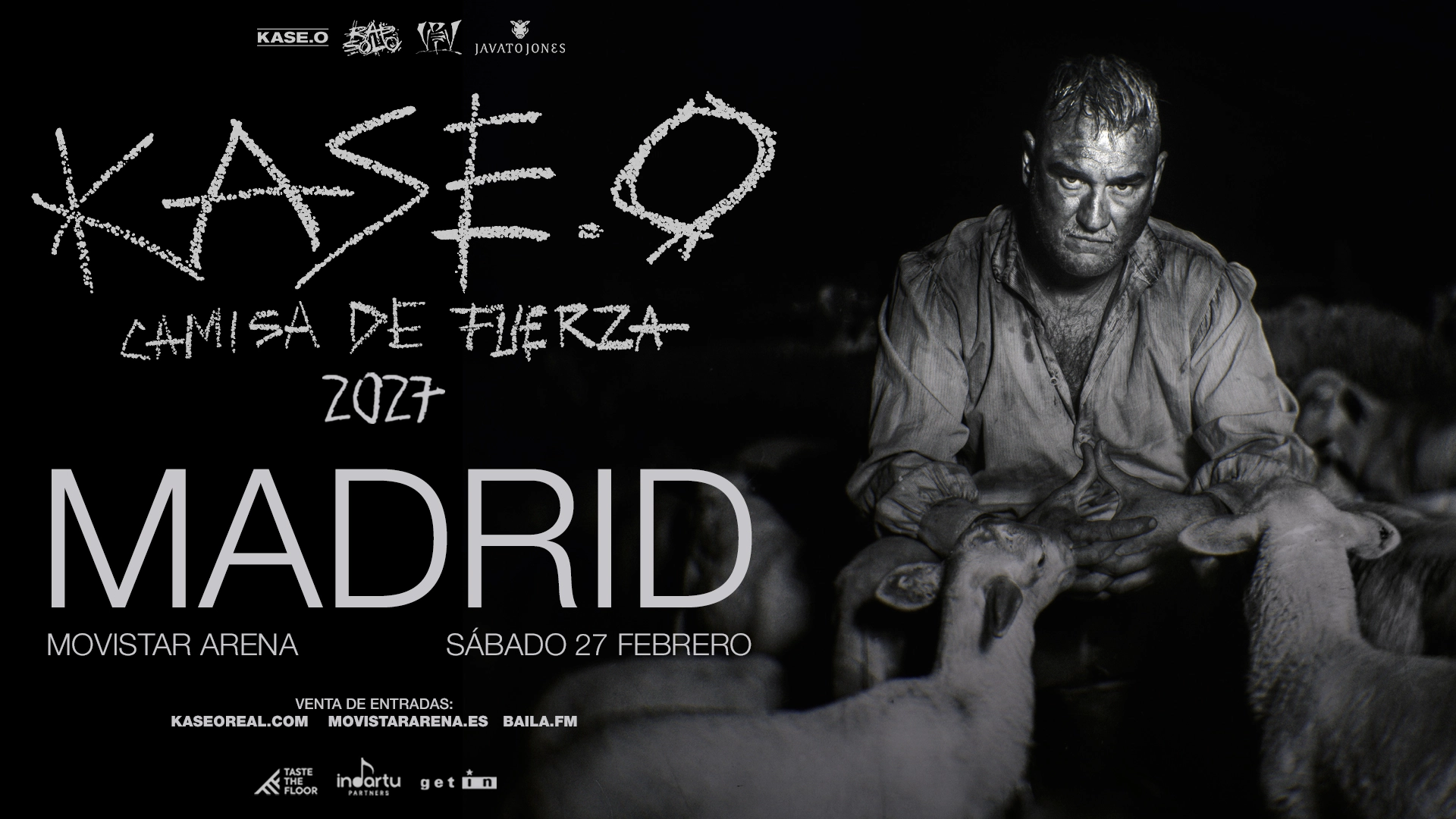 Kase.O en Movistar Arena Madrid Tickets