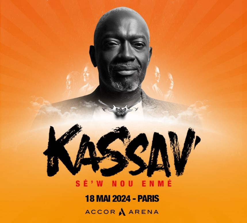 Billets Kassav' à Paris (Accor Arena) du 18 mai 2024 Infos et prix