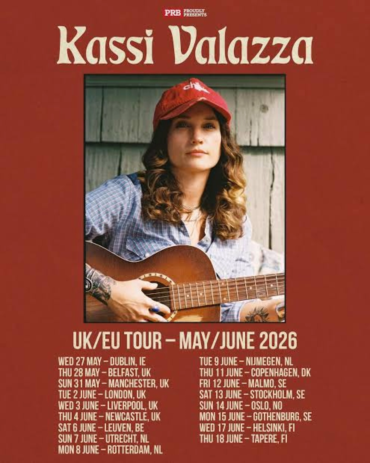 Kassi Valazza en Liverpool Philharmonic Hall Tickets