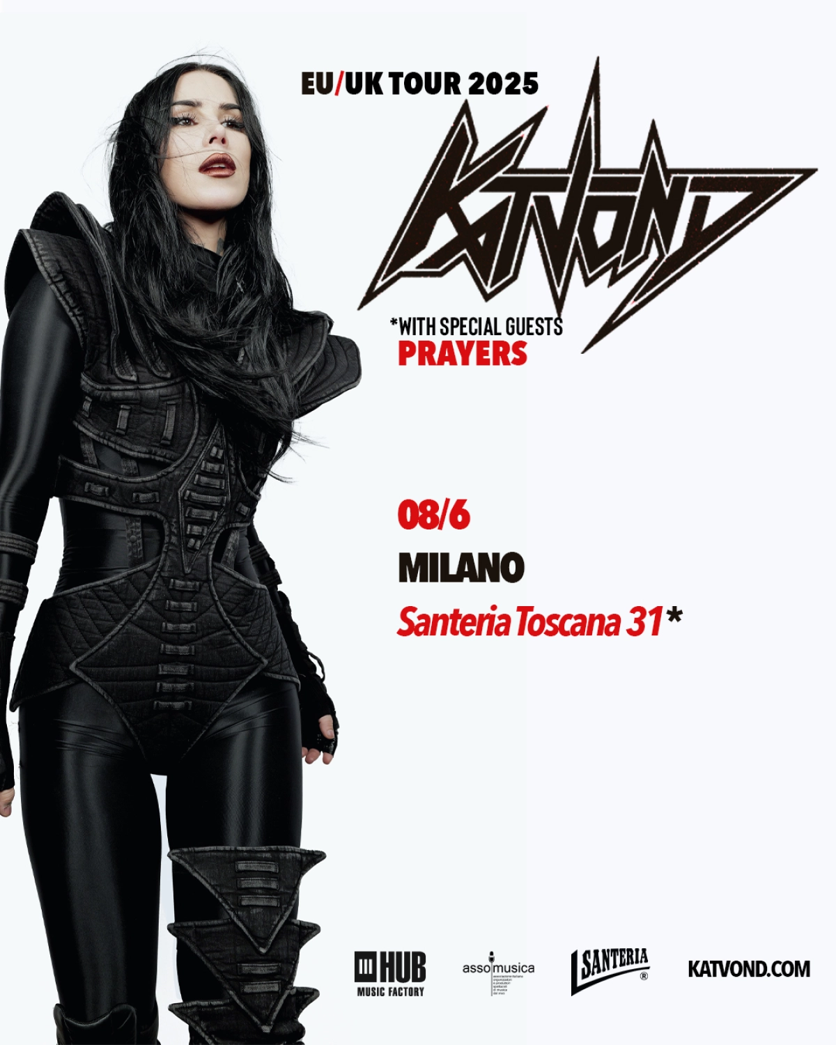 Billets Kat Von D (Santeria Toscana 31 - Milan)