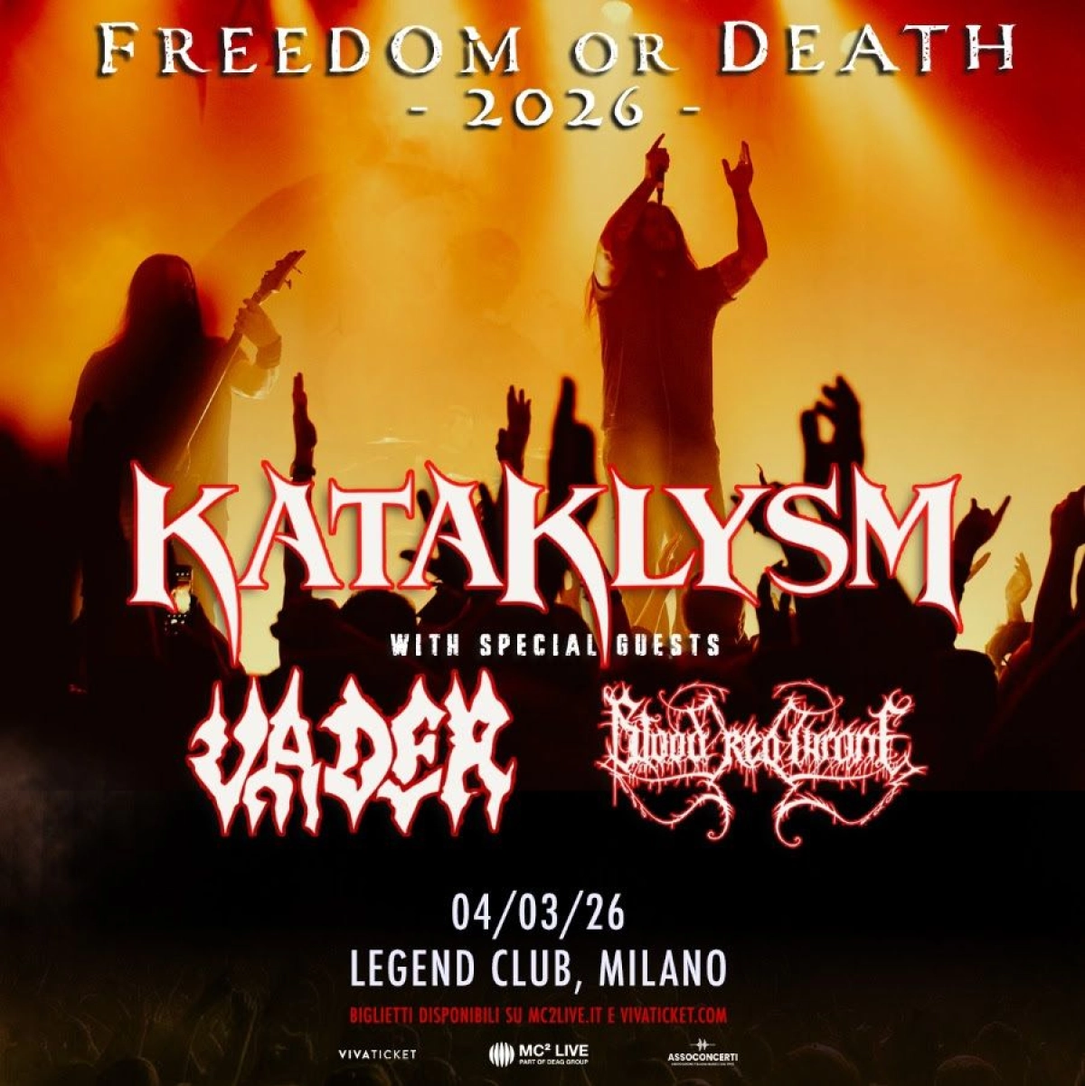 Billets Kataklysm (Legend Club Milano - Milan)