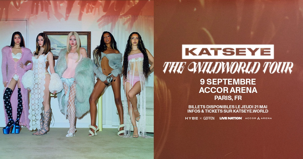 Billets Katseye (Accor Arena - Paris)