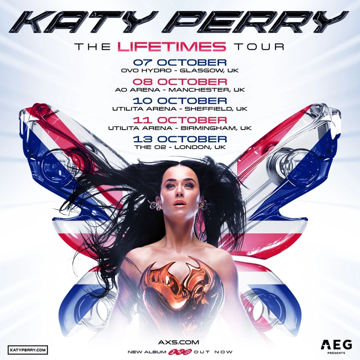 Billets Katy Perry (Manchester AO Arena - Manchester)