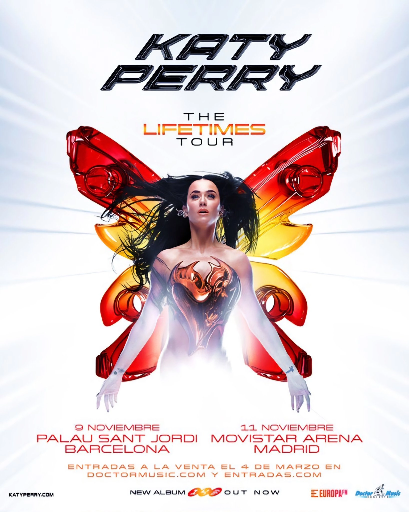 Billets Katy Perry (Palau Sant Jordi - Barcelone)