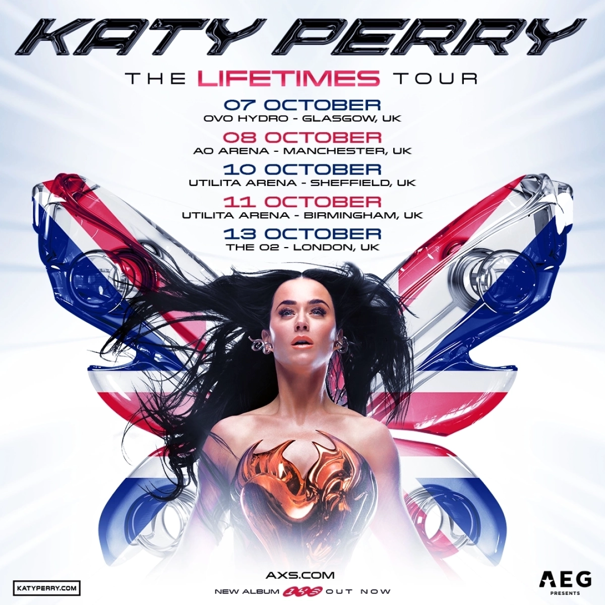 Billets Katy Perry (Utilita Arena Sheffield - Sheffield)