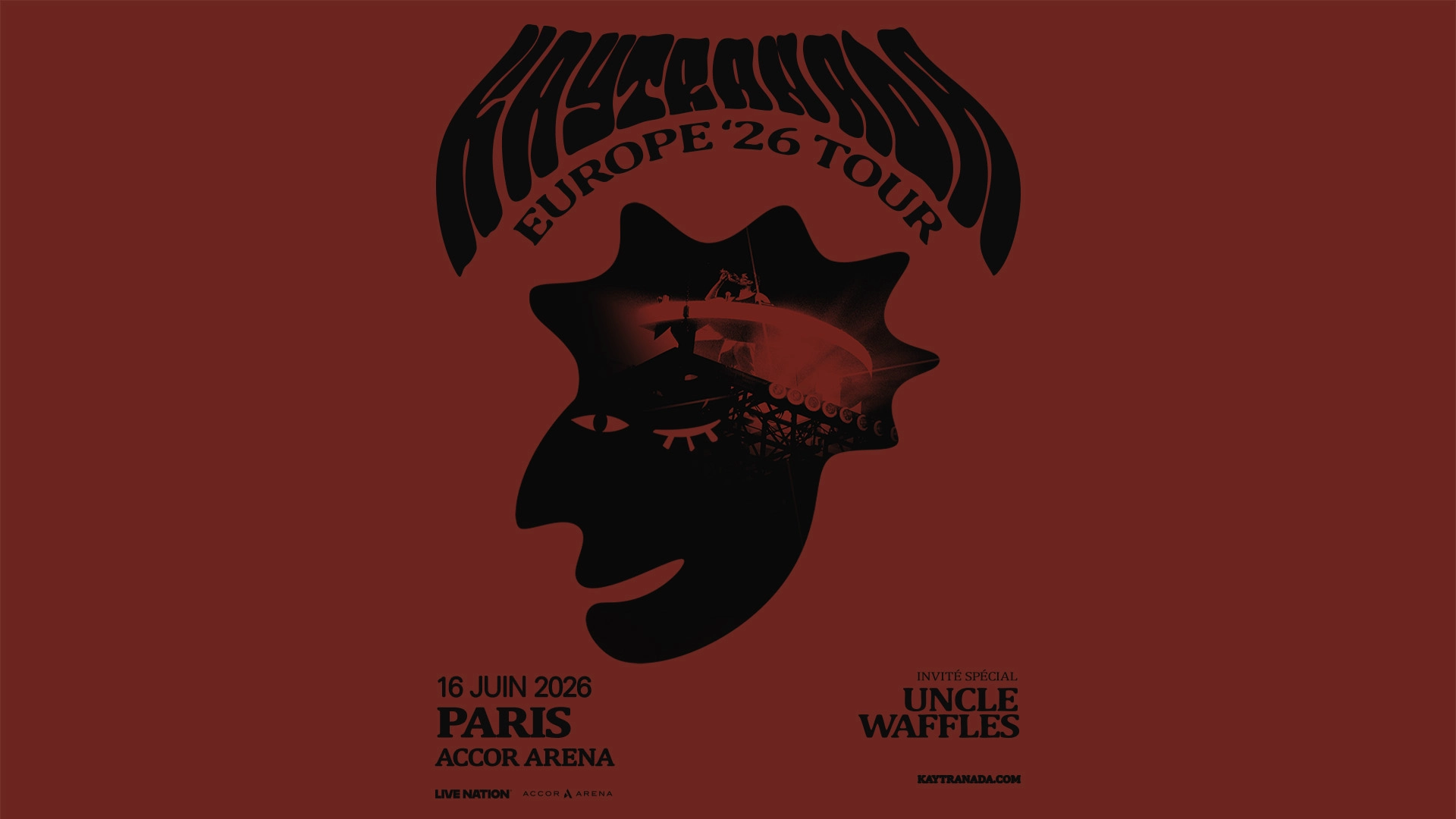 Billets Kaytranada (Accor Arena - Paris)