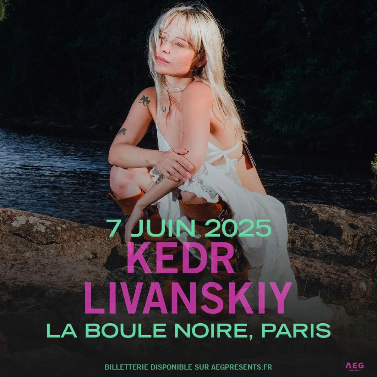 Billets Kedr Livanskiy (La Boule Noire - Paris)