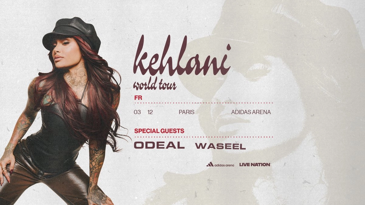 Billets Kehlani (Adidas Arena - Paris)