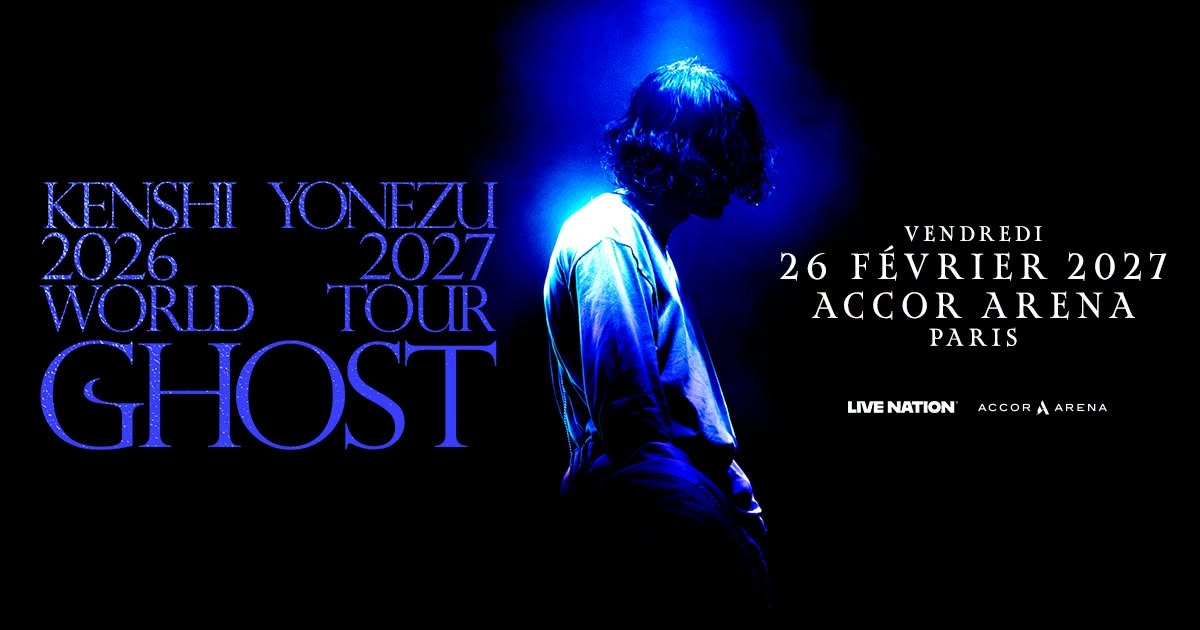 Billets Kenshi Yonezu (Accor Arena - Paris)