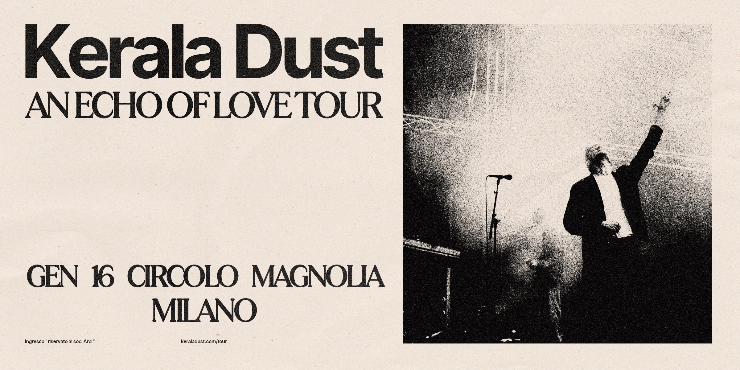 Billets Kerala Dust (Circolo Magnolia - Segrate)