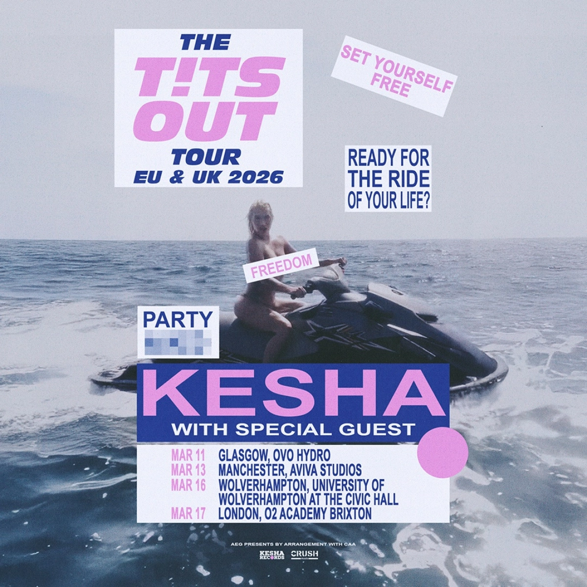 Billets Kesha (O2 Academy Brixton - Londres)