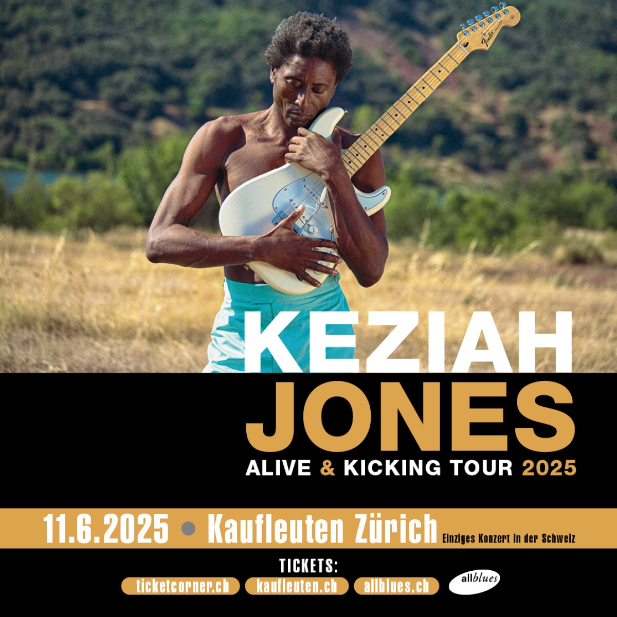 Billets Keziah Jones (Kaufleuten - Zurich)